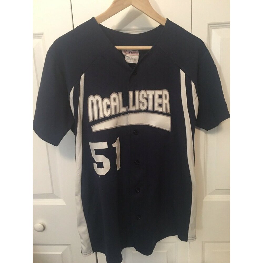 Mcallister Softball Jersey youth Size Large 38-40 No 51‎ Little League Softball
